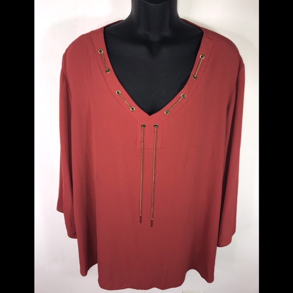 Avenue plus size blouse - Picture 1 of 10